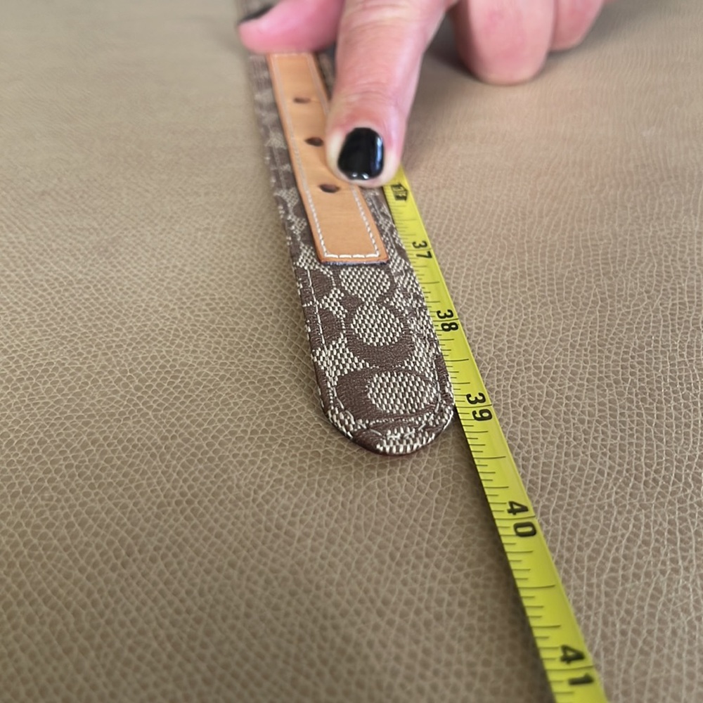 AUTHENTIC COACH Designer logo belt - Picture 9 of 11